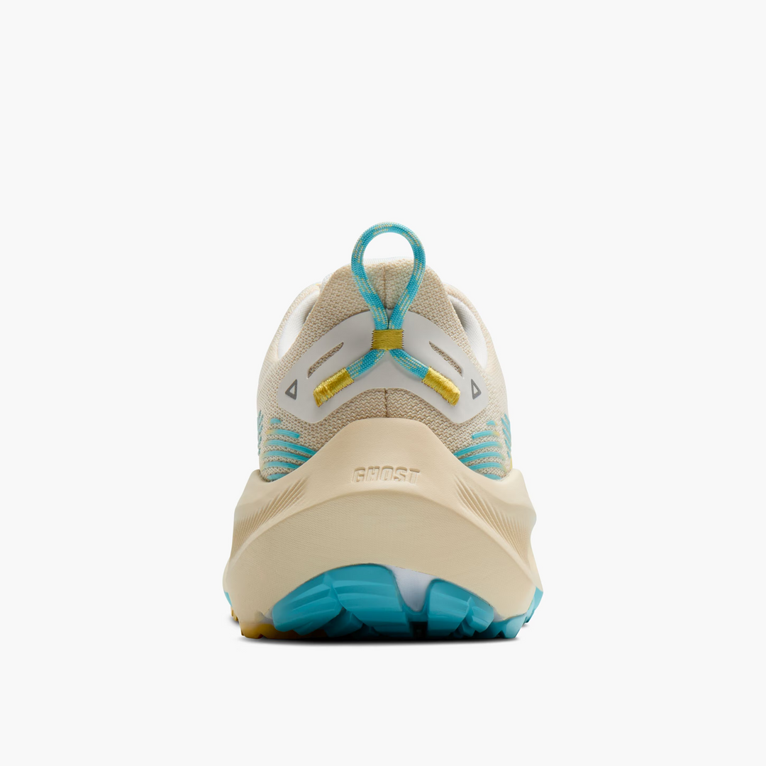 Brooks Womens Ghost Trail - Sand/Star White/Golden Hour - Trail - SS26