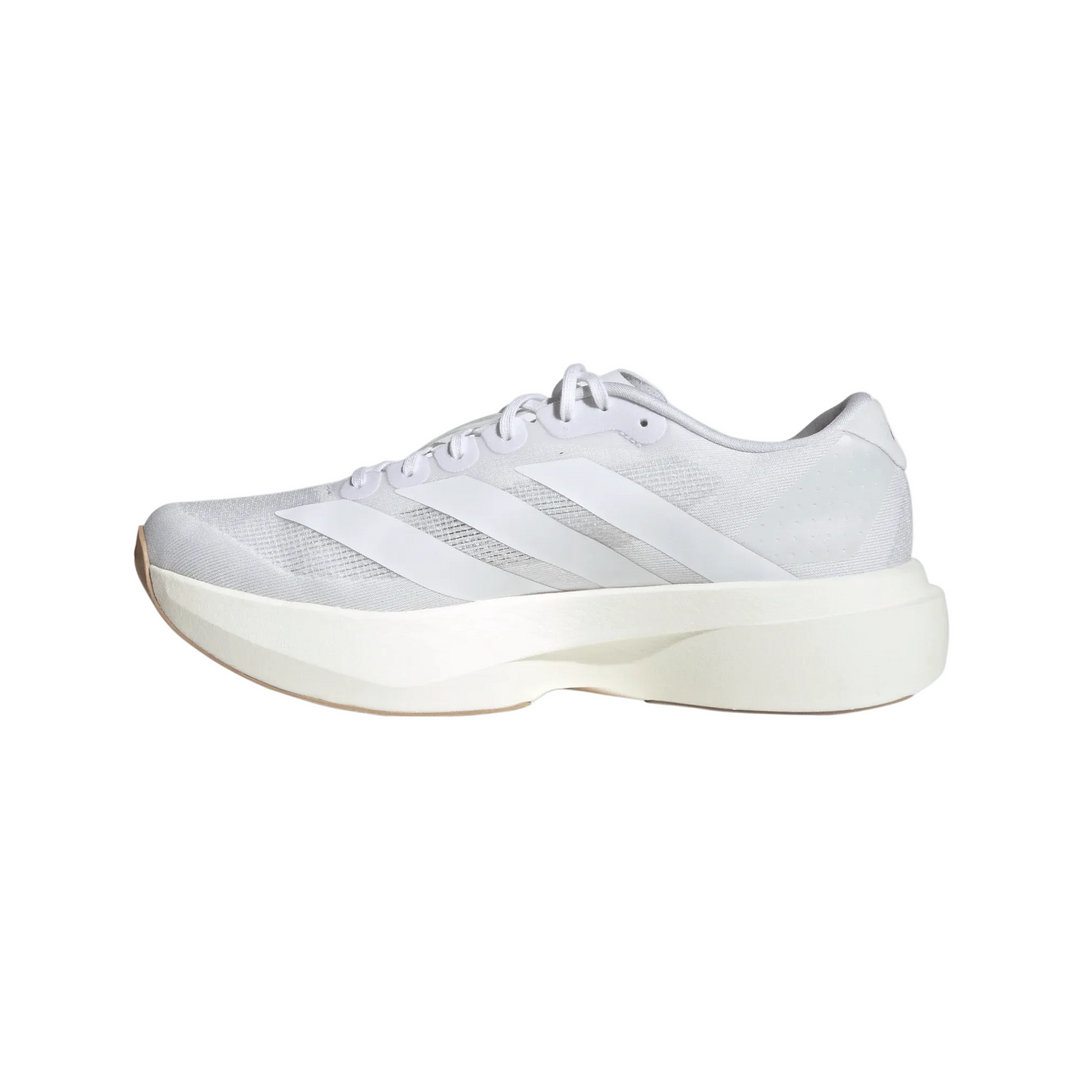 Adidas Mens Adizero Evo SL - Footwear White/Footwear White/Warm Sandstone - Neutral - SS26