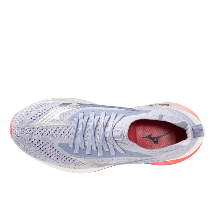 Mizuno Womens Neo Zen - Icelandic Blue/Silver/Striking Coral - Neutral - AW25