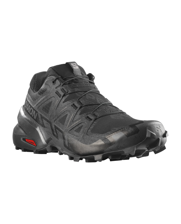 Salomon Mens Speedcross 6 - Black/Black/Phantom - Trail - AW25