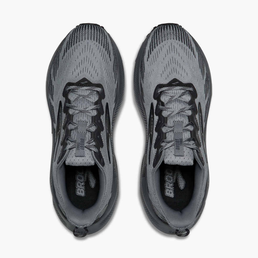 Brooks Mens Ghost Trail - Gray/Gray/Blackened Pearl - Trail - SS26