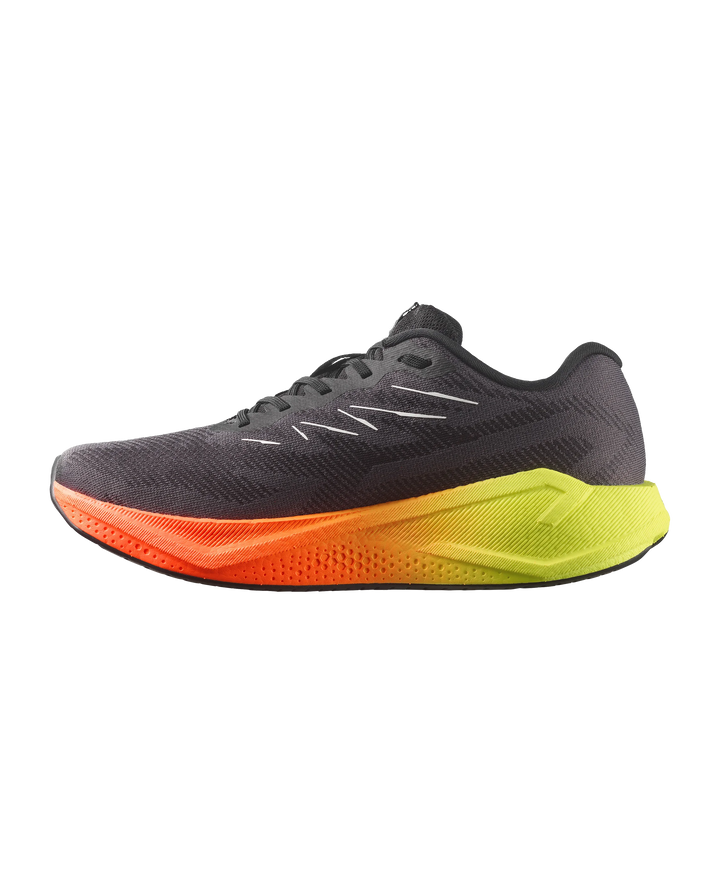 Salomon Mens Aero Blaze 4 Gradient - Black/White/Safety Yellow - Neutral - AW26