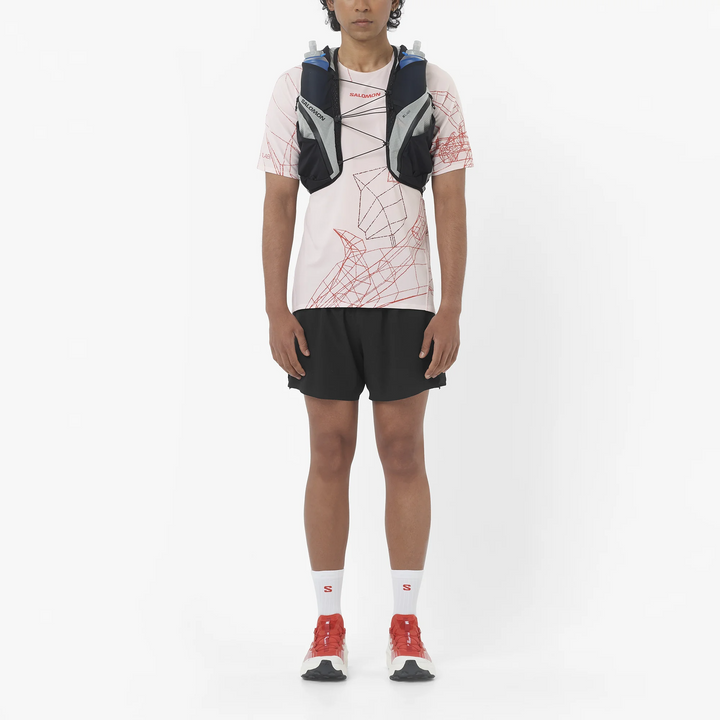 Salomon S/Lab Adventure 20 Vest with Flasks - Black/White