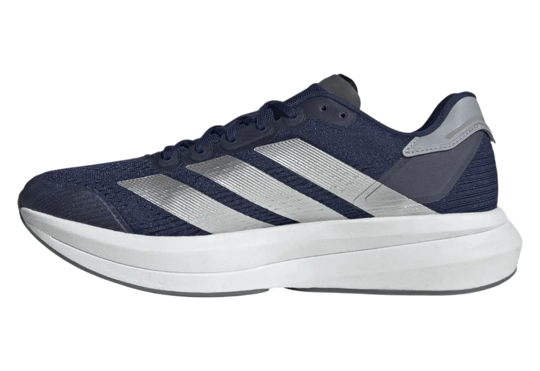 Adidas Mens Duramo Speed 2 - Dark Blue/Silver Metallic/Halo Silver - Neutral - AW25
