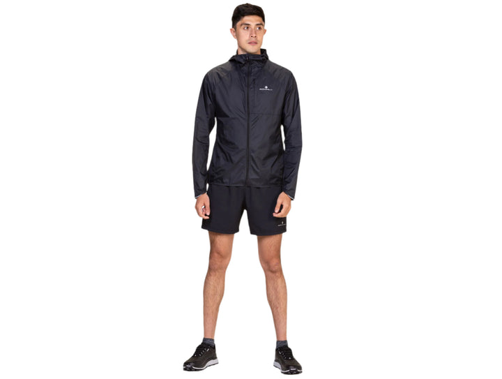 RonHill Mens Tech All Terrain 5" Short - All Black
