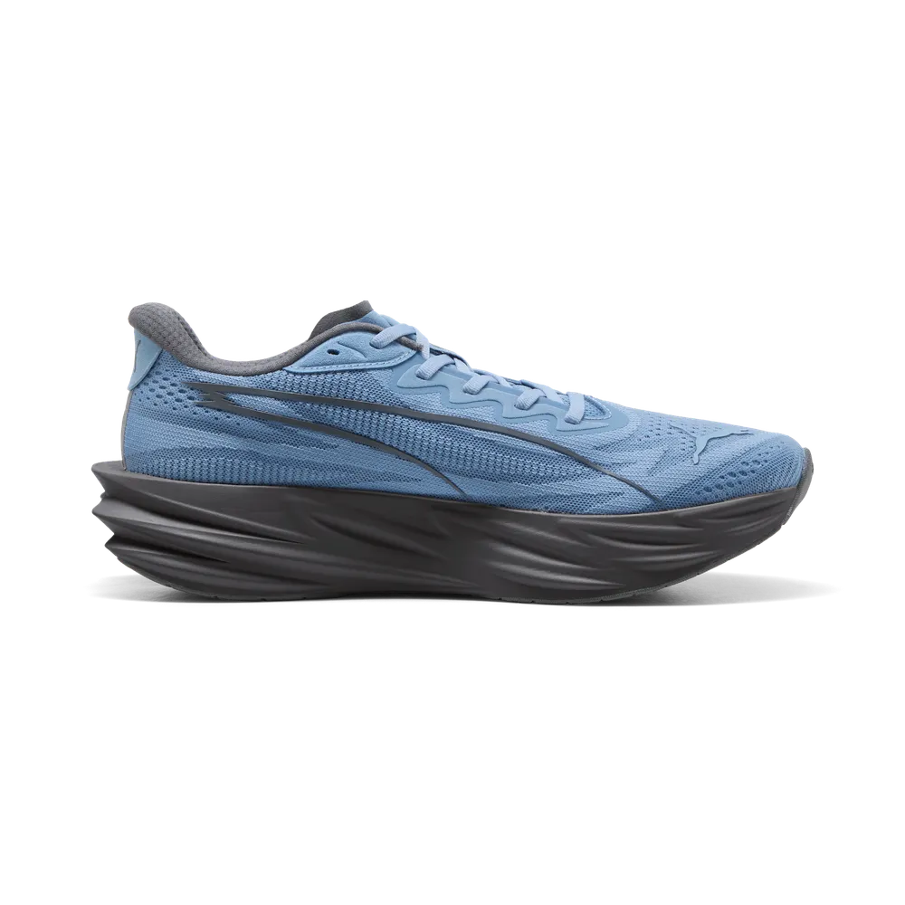Puma Mens Deviate Pure NITRO - Zen Blue/Moody Gray/Gray Echo - Neutral - AW26