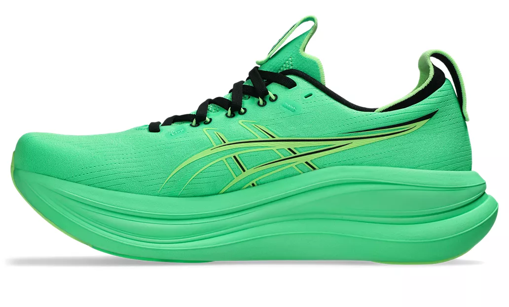 Asics Mens Gel Nimbus 28 - Vital Green/Illuminate Green - Neutral - SS26