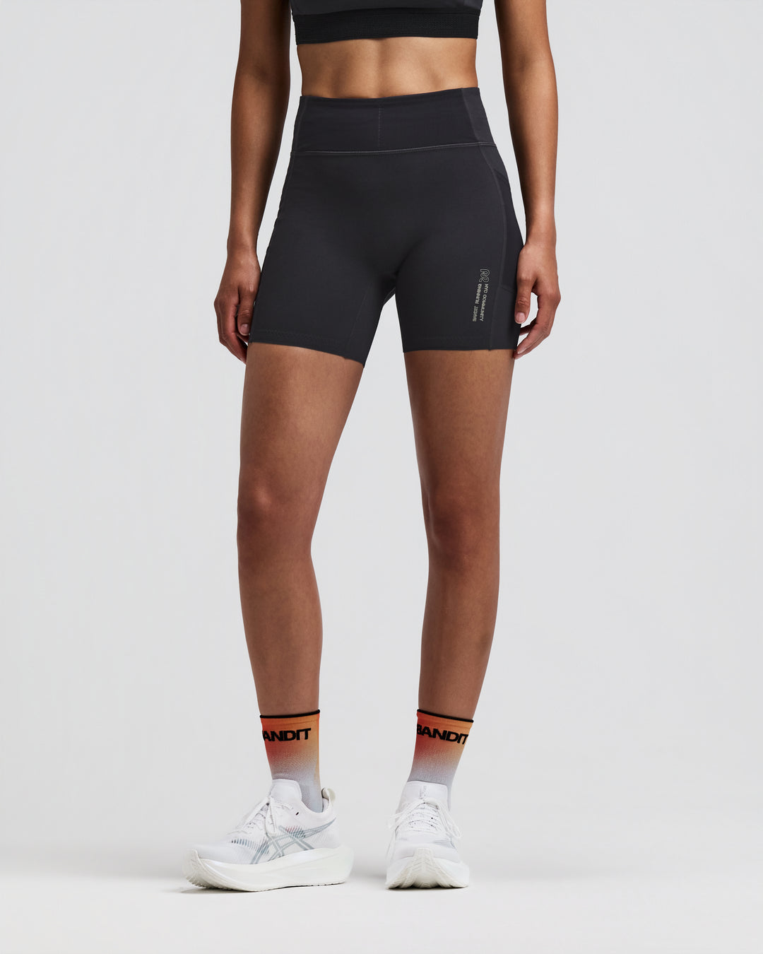 Bandit Womens Vanisher™ 5" High Waist Compression Shorts - Anthracite - AW26