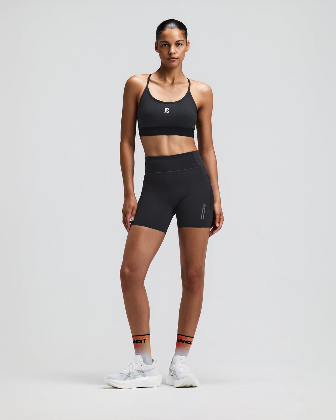 Bandit Womens Vanisher™ 5" High Waist Compression Shorts - Anthracite - AW26