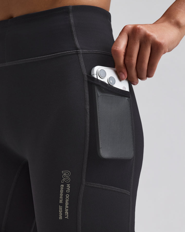 Bandit Womens Vanisher™ 5" High Waist Compression Shorts - Anthracite - AW26