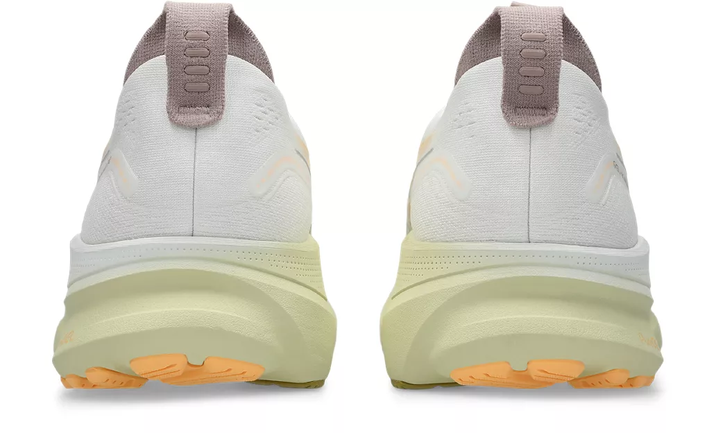 Asics Mens Gel Kayano 32 - White/Orange Glow - Stability - AW25