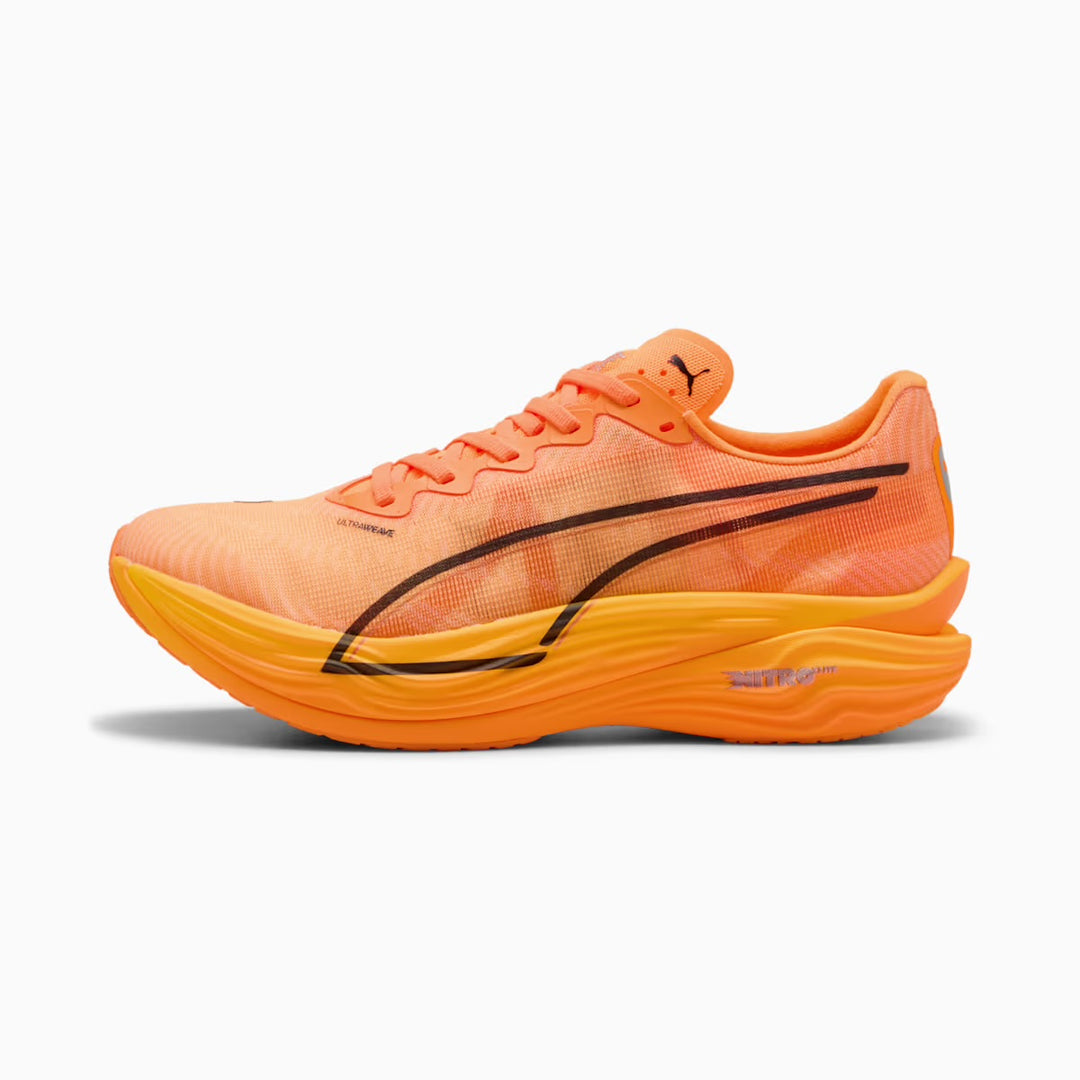 Puma Mens Deviate NITRO Elite 3 - Heat Fire/Puma Black - Neutral - AW25