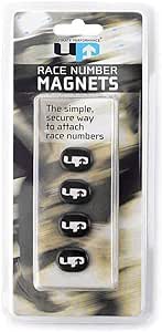 Ultimate Performance Race Number Magnets - Black