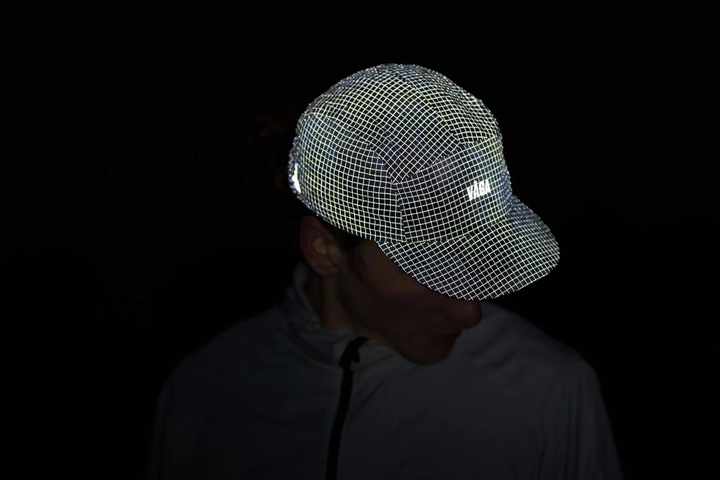 Vaga Night Club 2.0 Reflektierende Kappe – Schwarz/Grau – SS26