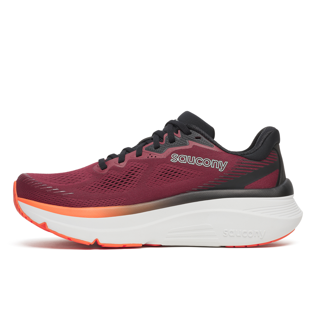 Saucony Mens Guide 19 - Crimson/Fire - Stability - SS26