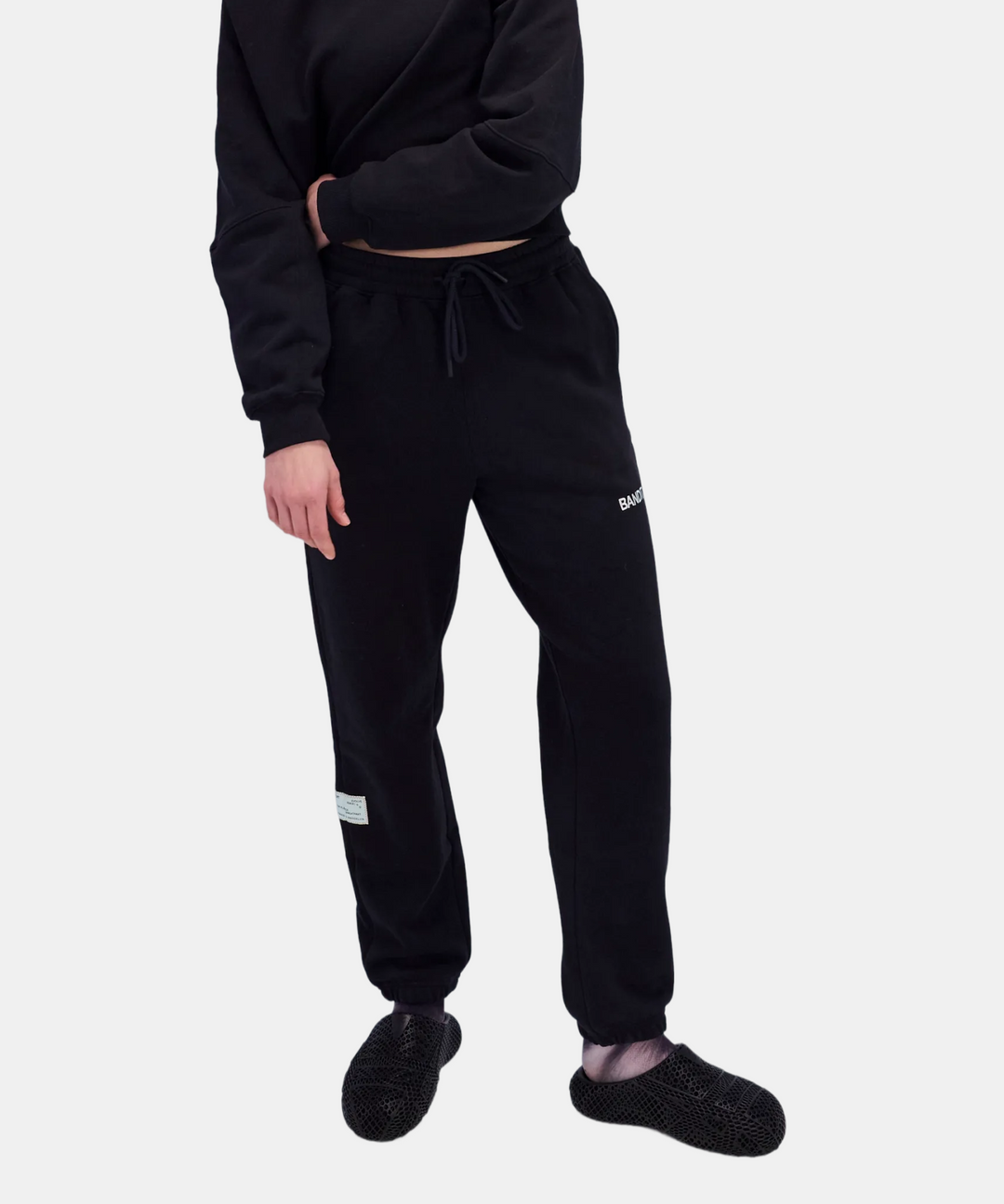 Pantalon de survêtement en molleton de coton unisexe Bandit - Bandit Black - SS26