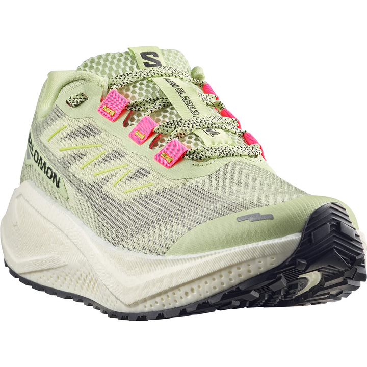 Salomon Damen Aero Blaze 3 GRVL – Butterfly/Knockout Pink/Schwarz – Trail – SS26