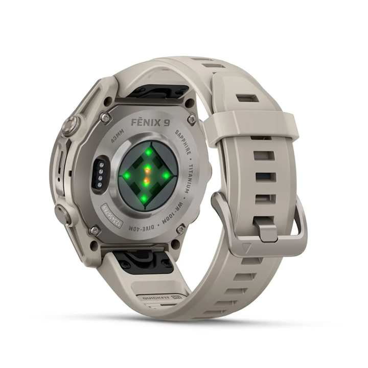 Garmin Fenix 9 - 43mm - Titanium/Fog Grey