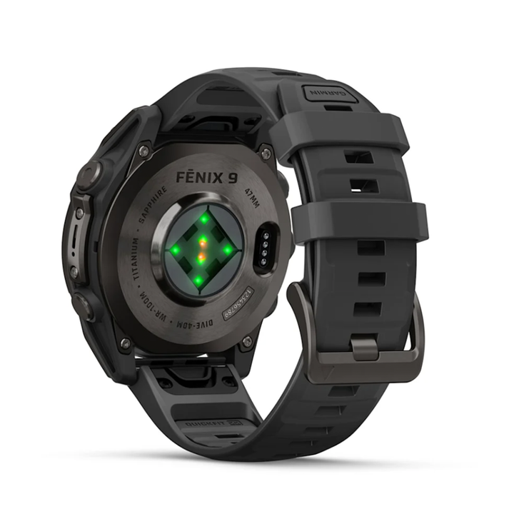 Garmin Fenix 9 - 47mm - Carbon Grey/DLC Titanium/Black