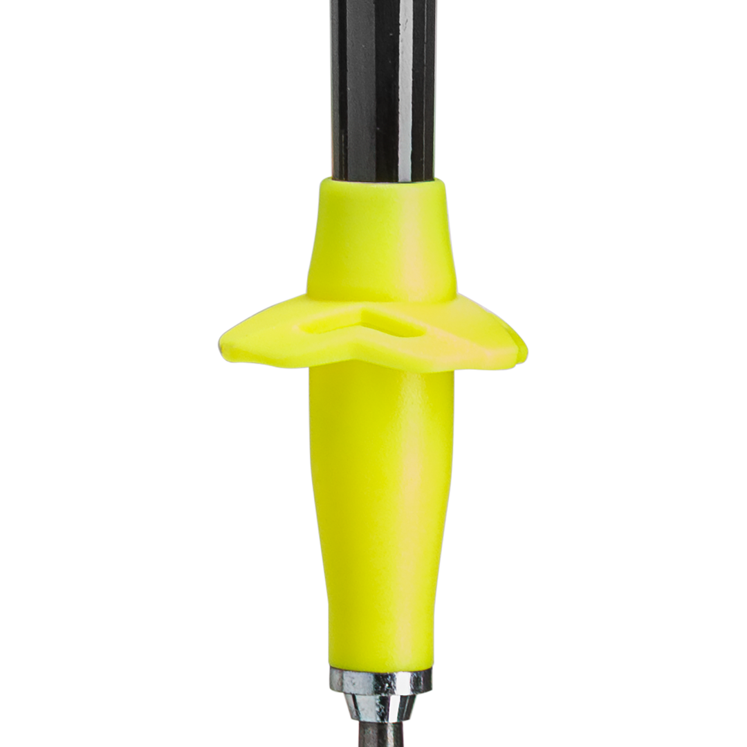 Leki Ultratrail FX.One Trail Running Poles - Bright Red/Violet/Neon Yellow