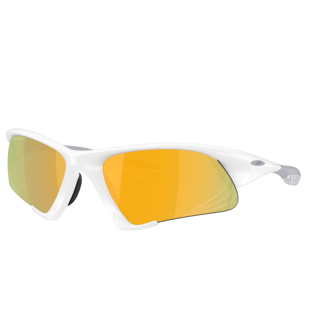 Oakley Suture Jacket - Matte White/Prizm 24K Polar