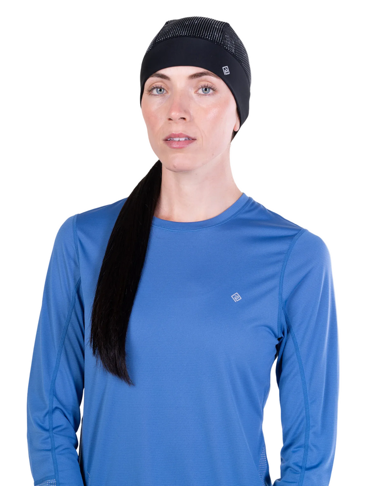 RonHill Reflect Beanie - Black/Reflect - AW26