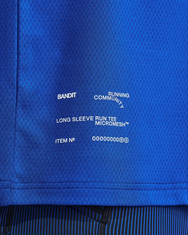Bandit Mens Micromesh Long Sleeve - Bauhaus Blue - AW26