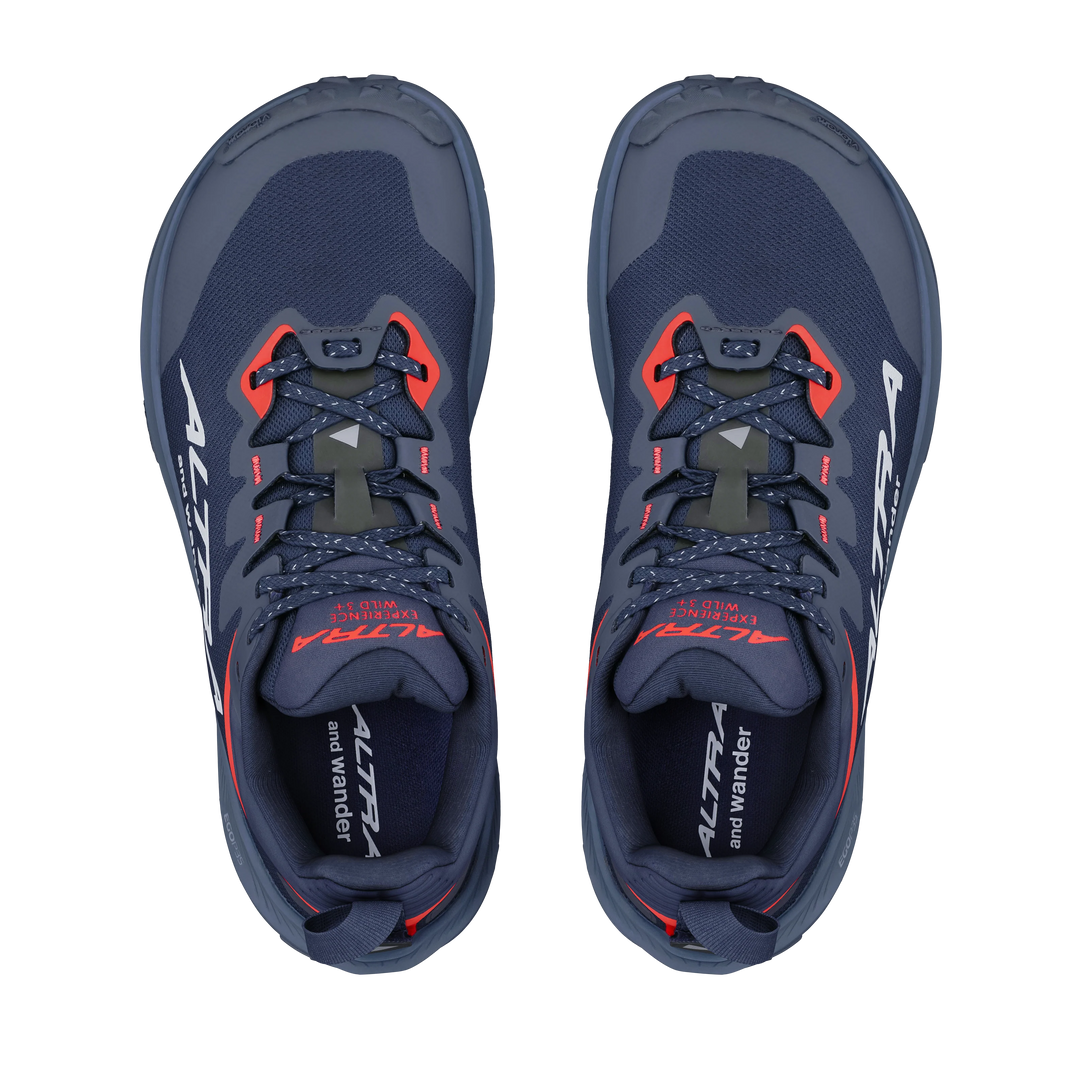 Altra Mens Experience Wild 3+ X and Wander - Carbon/Silver/Direct Red - Trail - SS26