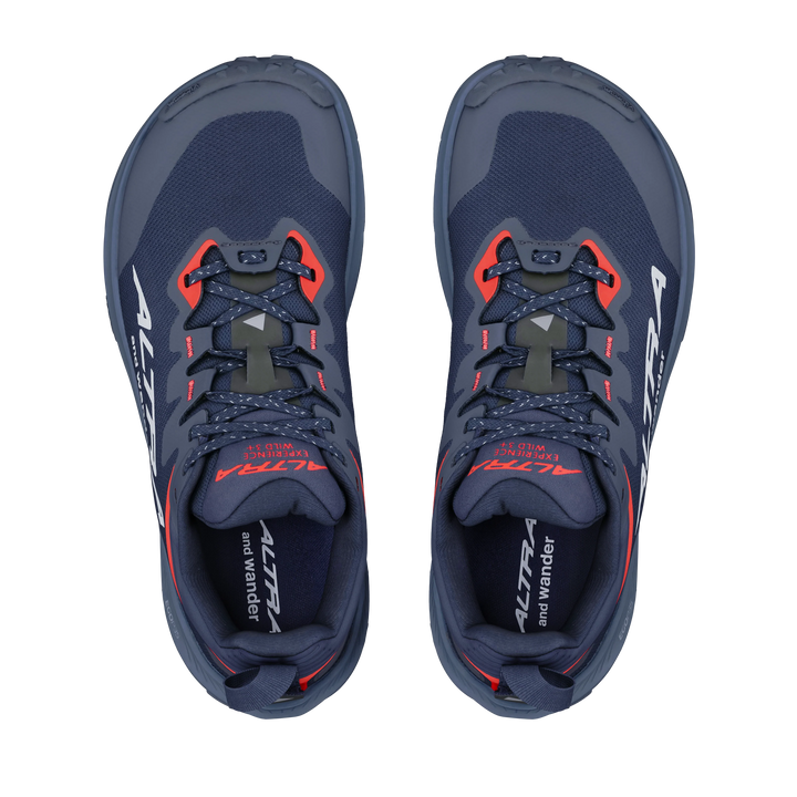 Altra Mens Experience Wild 3+ X and Wander - Carbon/Silver/Direct Red - Trail - SS26