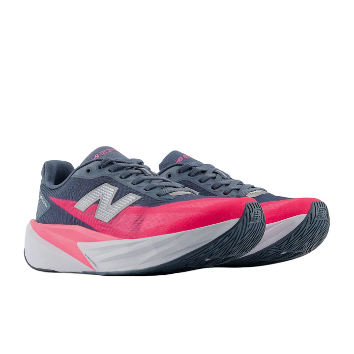 New Balance Womens FuelCell Rebel V5 - Shadow Blue/Pink Heat - Neutral - AW26