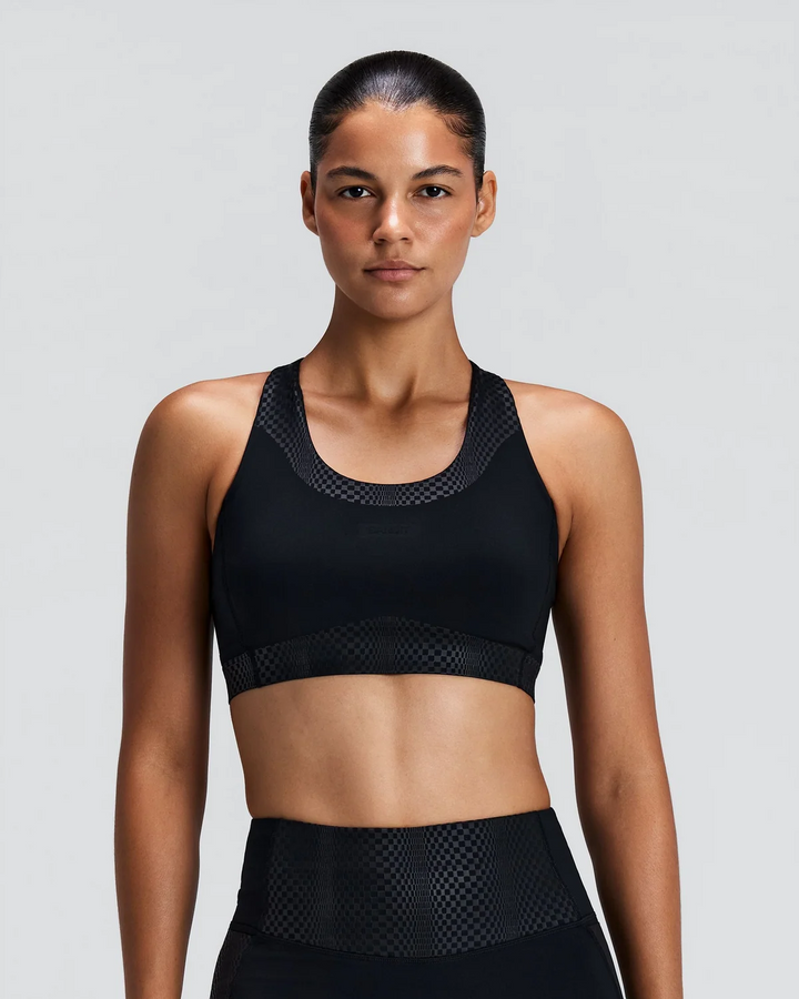 Bandit Womens Stamina Threshold Run Bra - Black - AW26