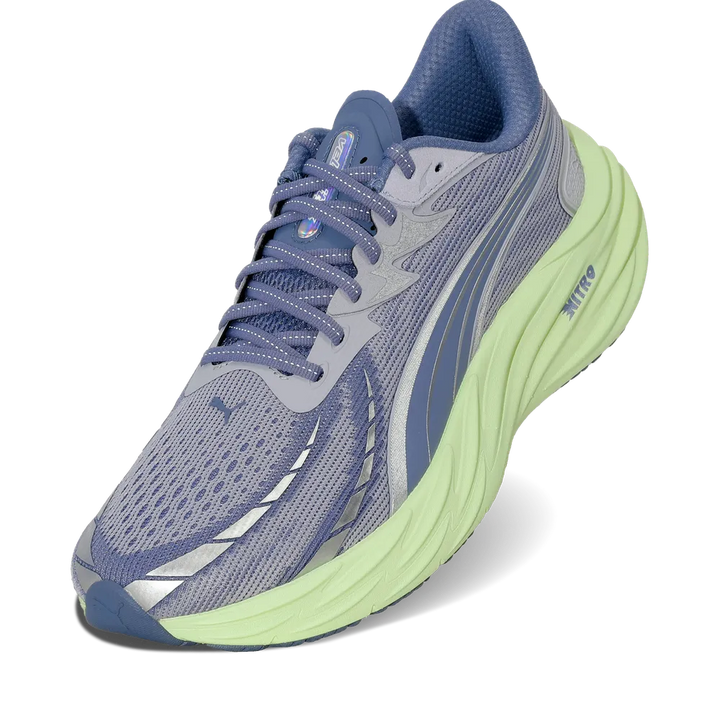 Puma Herren Velocity NITRO 4 – Vibrant Silver/Apple Spritz – Neutral – SS26