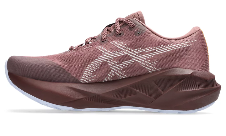 Asics Womens Novablast 5 TR - Nature Bathing/Rubble Red - Neutral - AW25