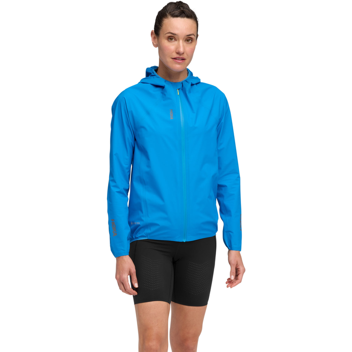 Hoka Womens Skybreeze Waterproof Jacket GTX - Hoka Blue