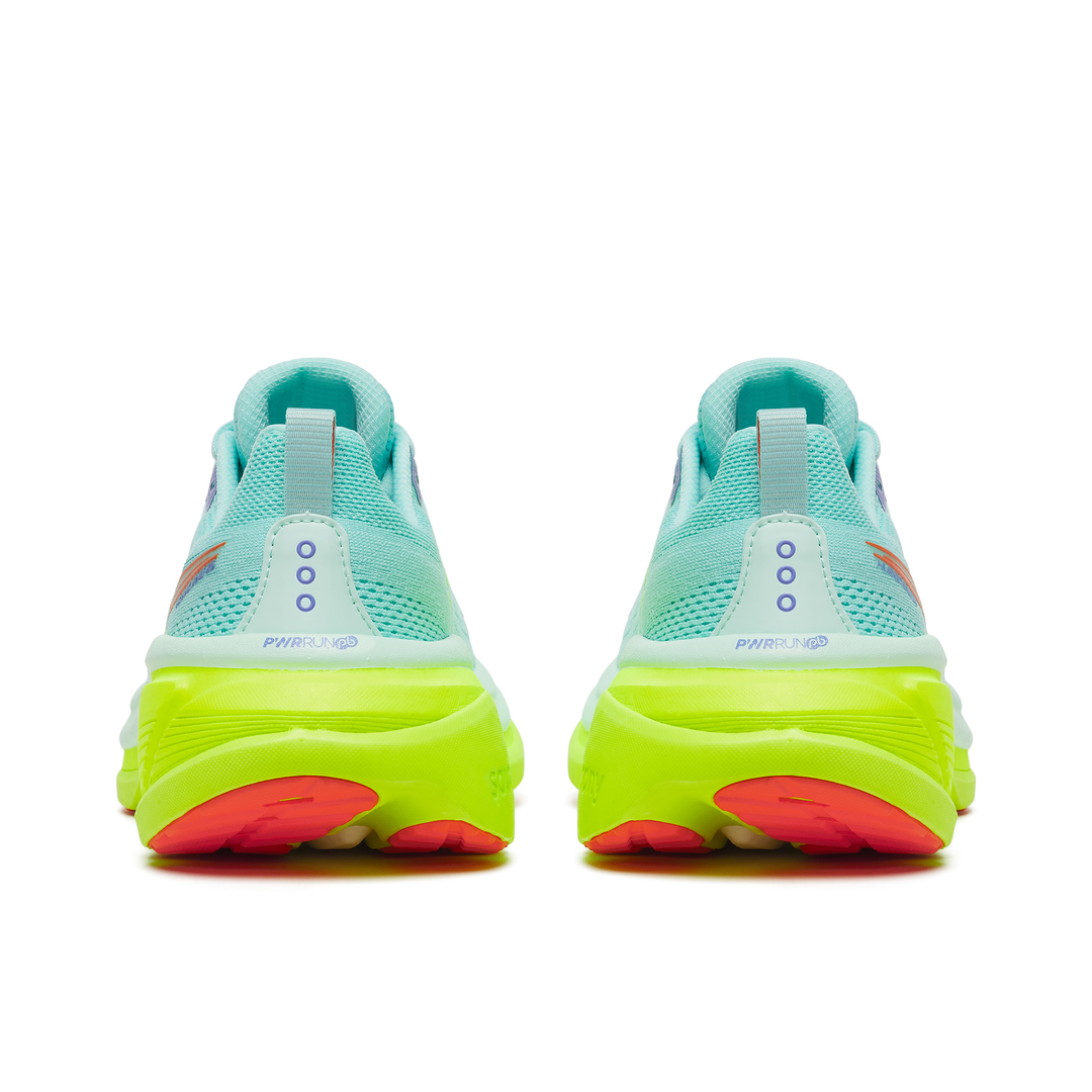 Saucony Womens Hurricane 25 - Aqua/Citron - Stability - SS26