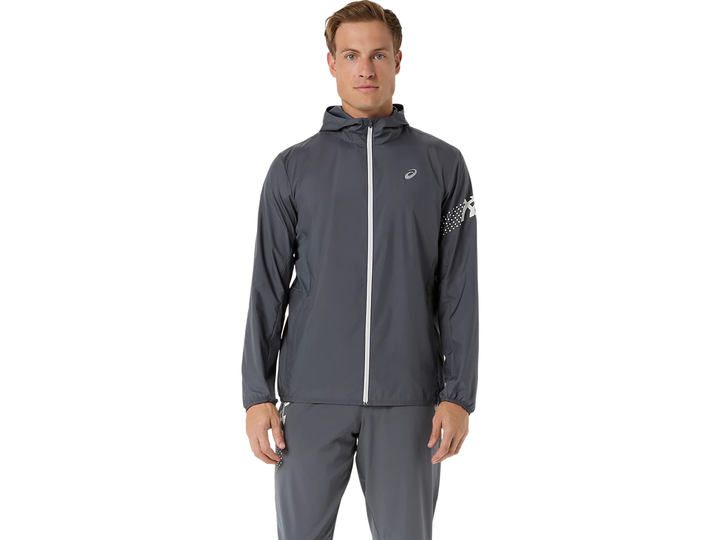 Asics Mens Icon Jacket - Carrier Grey