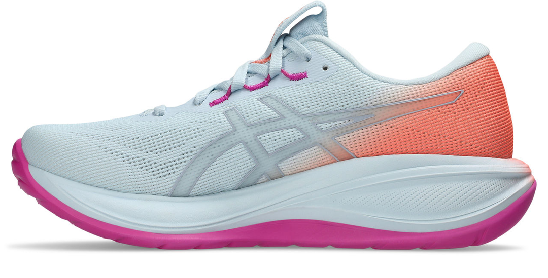 Asics Womens Gel Cumulus 28 - Sky/Sun Coral - Neutral - SS26