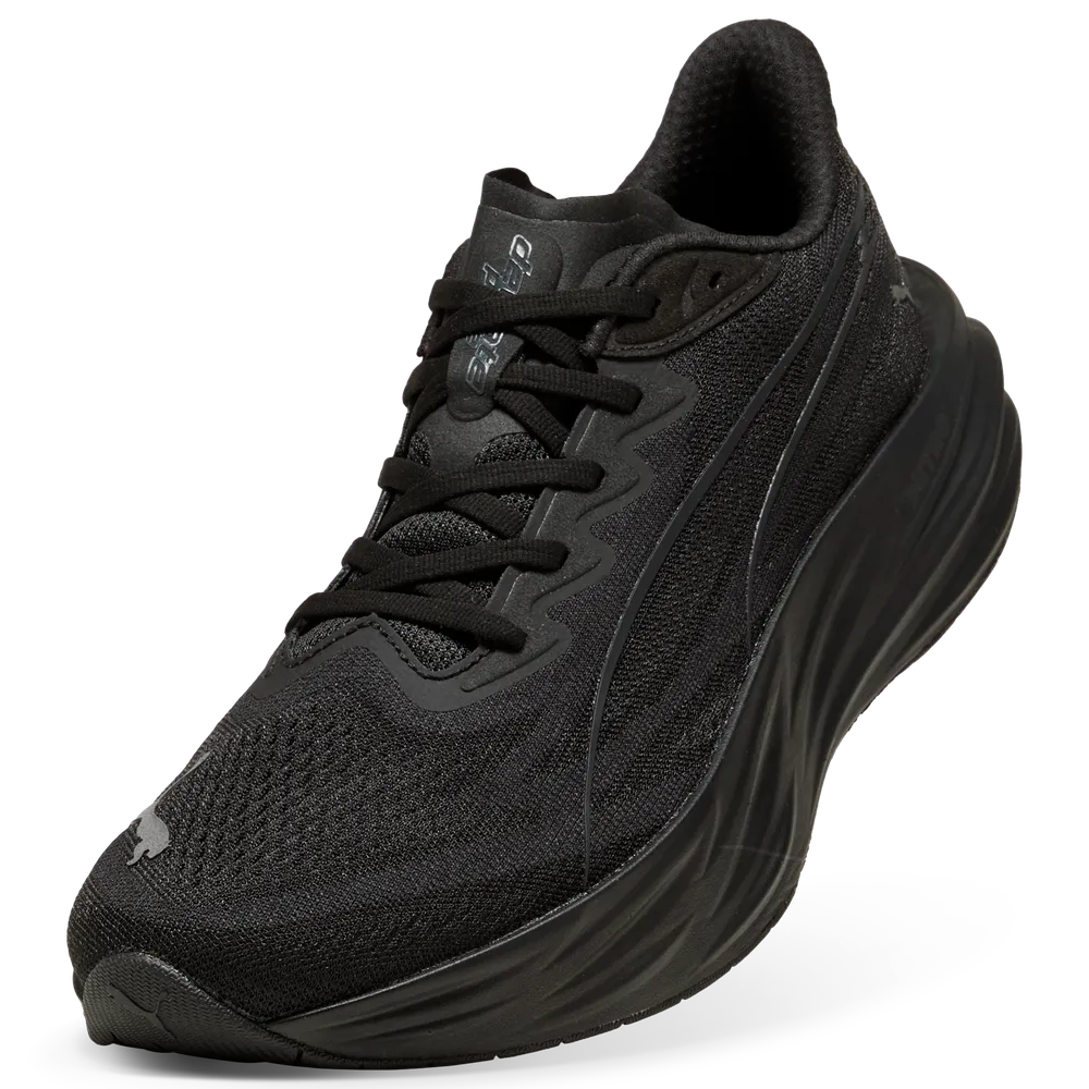 Puma Mens Deviate Pure NITRO - Puma Black/Flat Dark Gray - Neutral - AW26