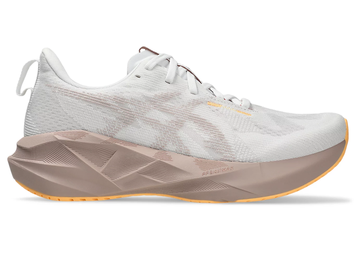 Asics Womens Novablast 5 - White/Fawn - Neutral - SS26