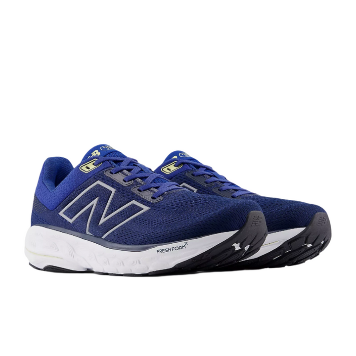 New Balance Mens 860v14 Wide - 2E Width - Galaxy Blue/NB Navy/Winter Grass - Stability - AW25