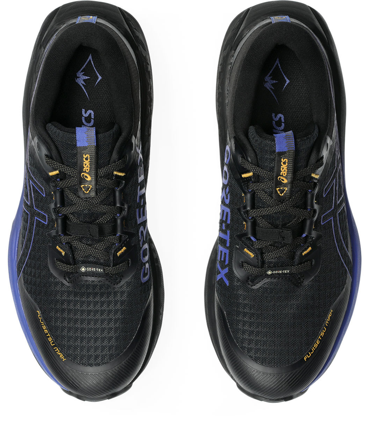 Asics Herren Fujisetsu Max GTX – Schwarz/Dunkles Kobalt – Trail – SS26