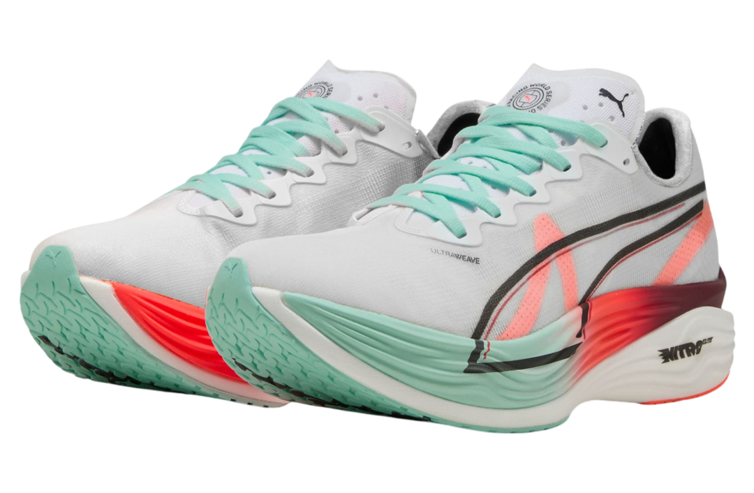 Puma Mens Deviate NITRO Elite 3 Hyrox - Glowing Red/Puma White - Neutral - AW25