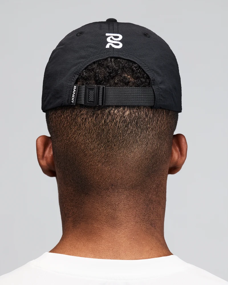 Bandit Unisex Nylon Dad Hat - Black - AW26