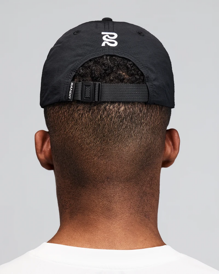 Bandit Unisex Nylon Dad Hat - Black - AW26