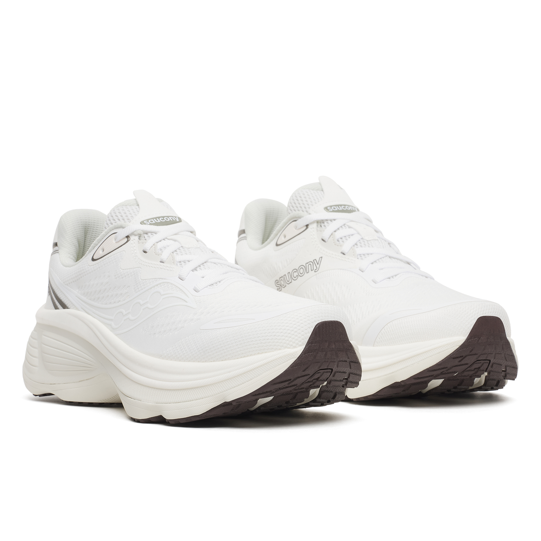 Saucony Mens Hurricane 26 - White/Quartz - Stability - AW26
