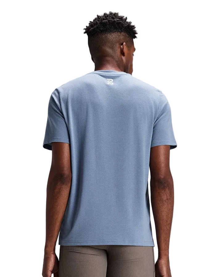 Bandit Mens Micromesh Run Tee - Steel Horizon - AW26