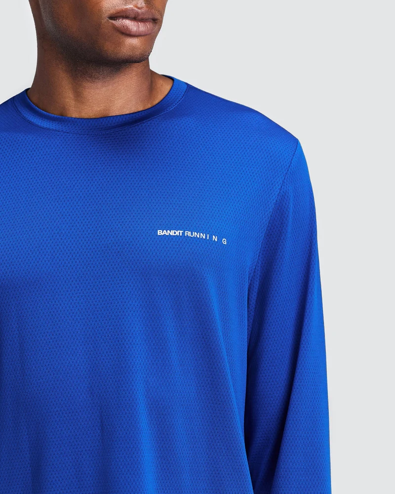 Bandit Mens Micromesh Long Sleeve - Bauhaus Blue - AW26