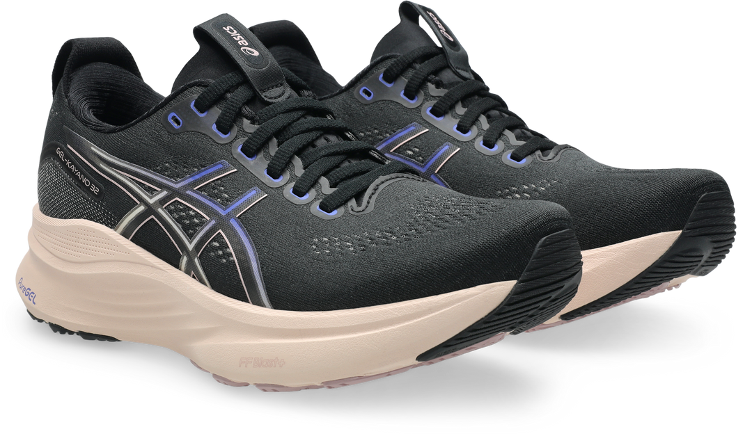 Asics Womens Gel Kayano 32 - Black/Pearl Pink - Stability - SS26