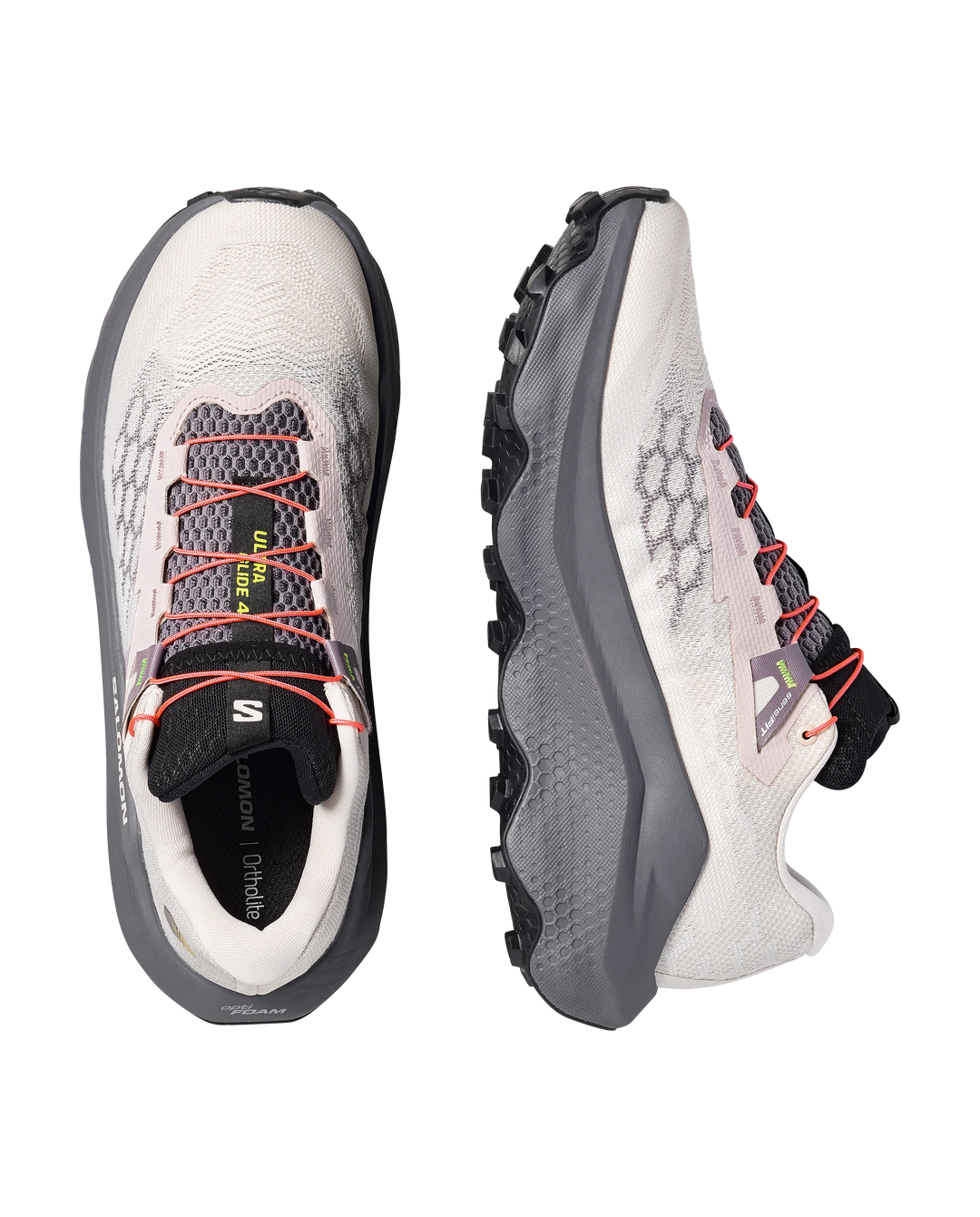 Salomon Unisex Ultra Glide 4 Wide - Lilac Ash/Excalibur/Pink Yarrow - Trail - SS26