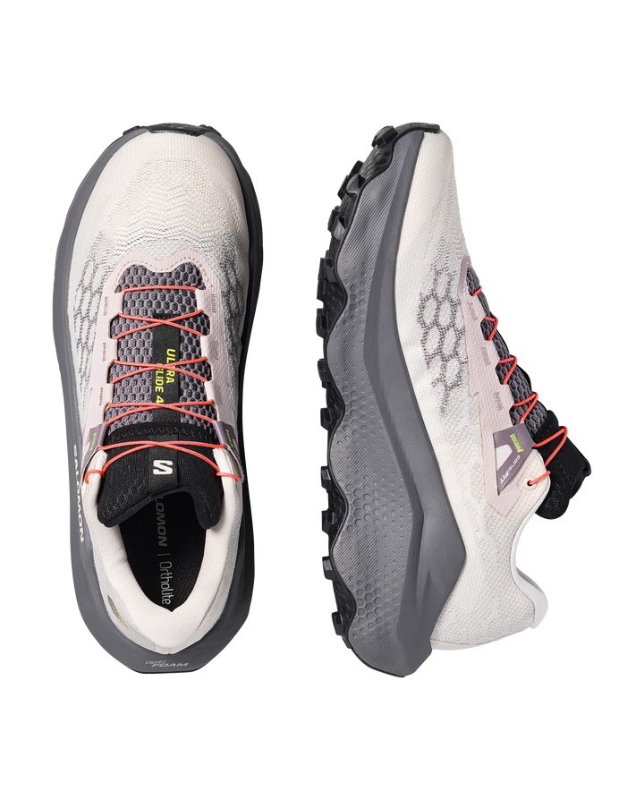 Salomon Unisex Ultra Glide 4 Wide - Lilac Ash/Excalibur/Pink Yarrow - Trail - SS26